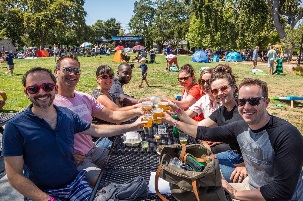 Pub in the Park will be held over four summer days in Redwood City. (Photo courtesy Joel Wade Photography)