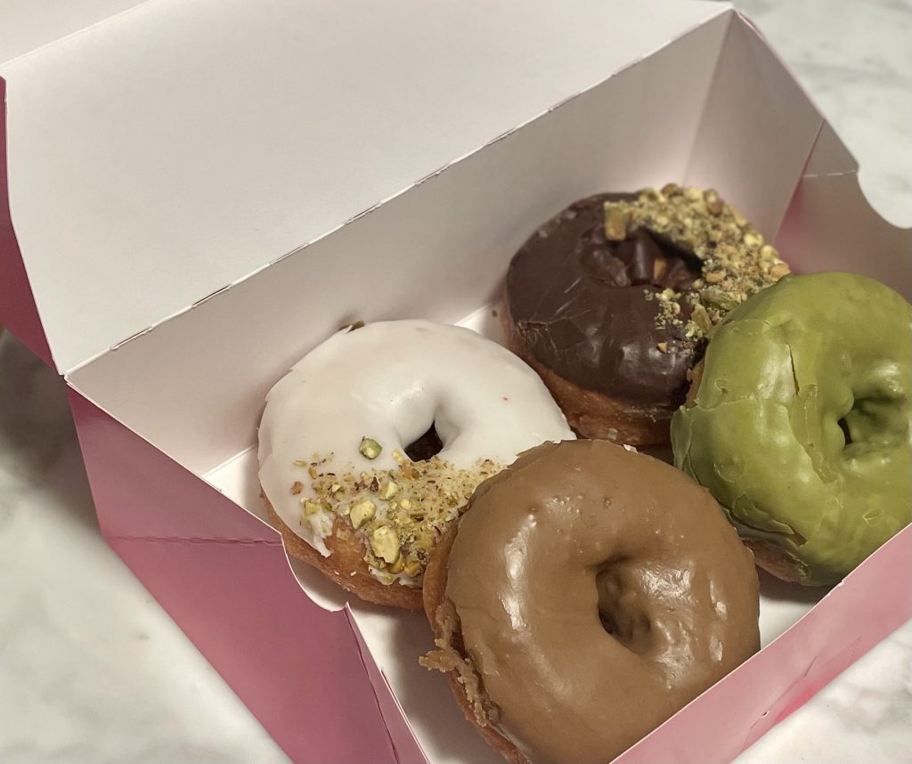 Vegan donut varieties