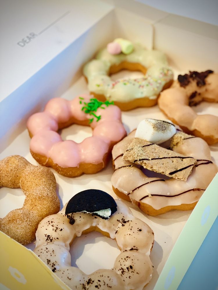 Some of Mochinut’s creative flavors include s’mores, watermelon and cotton candy.