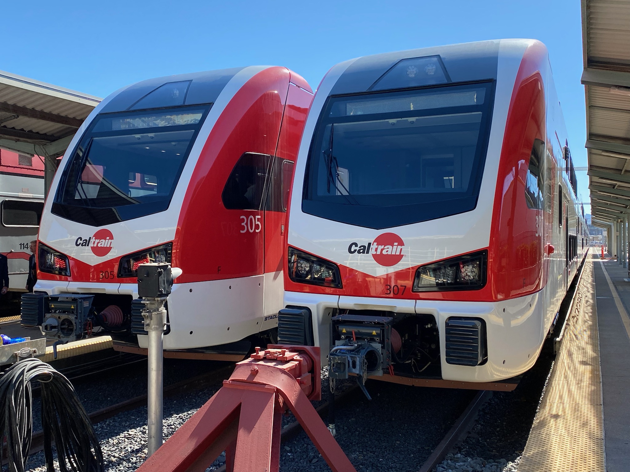 Caltrain electric train testing continues - Redwood City Pulse