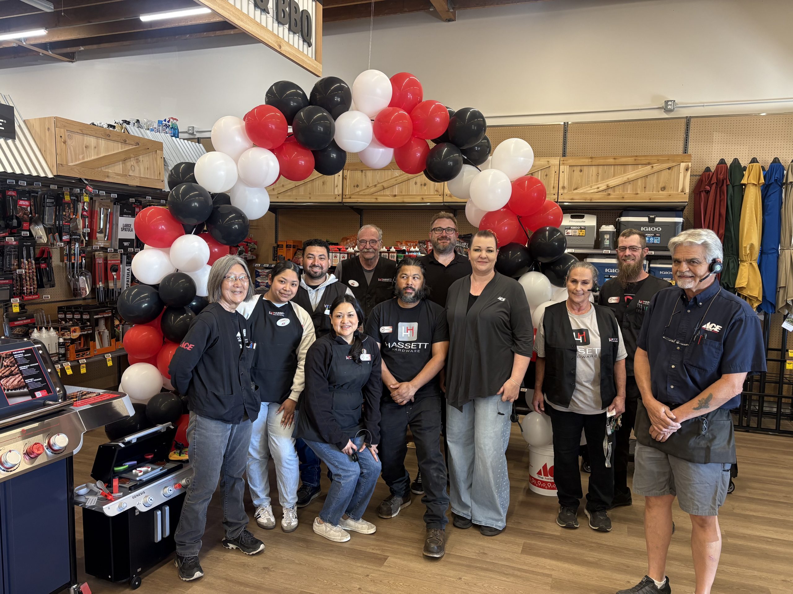 Image for Redwood City Hassett Ace Hardware reopens after crash, fire