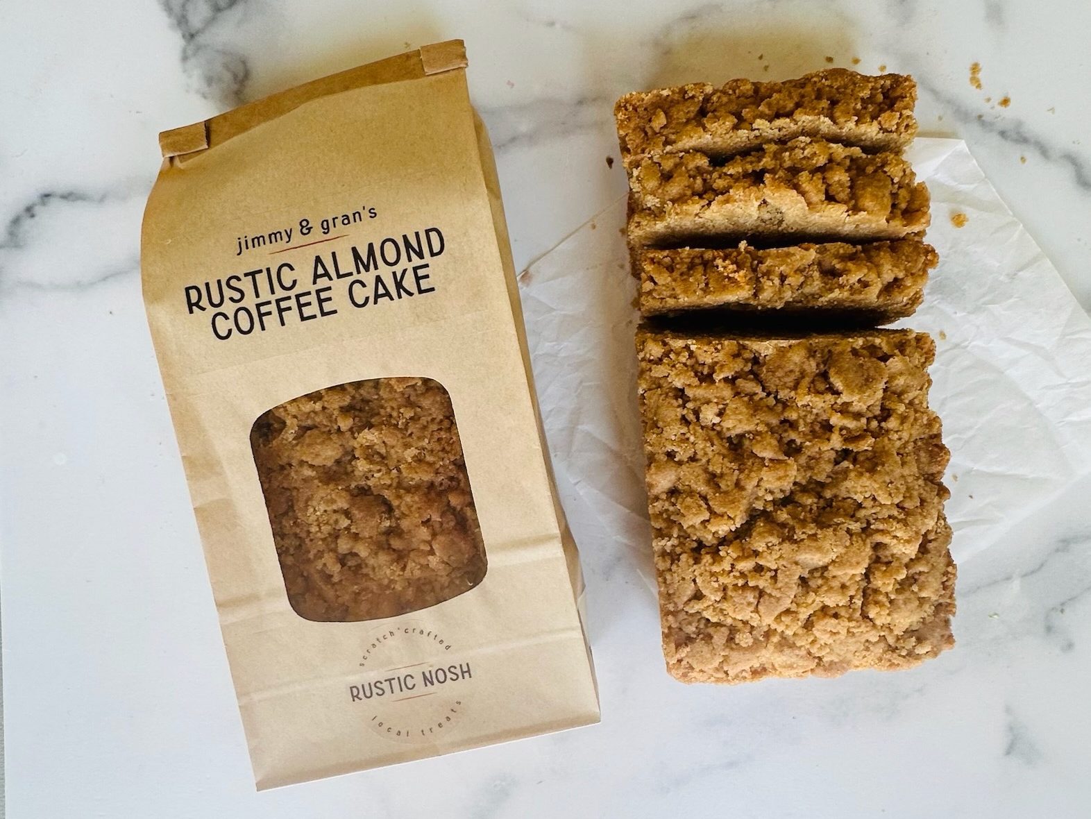 ‘The crumb is crack’: Belmont resident recreates 1969 coffee cake recipe, organizes food market